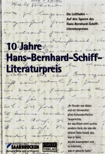 10 Jahre Hans-Bernhard-Schiff Literaturpreis